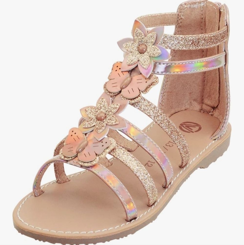 Vonair Girls Gladiators Sandals Size 2